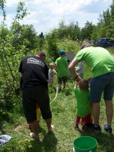Zabawy sprzętem strażackim